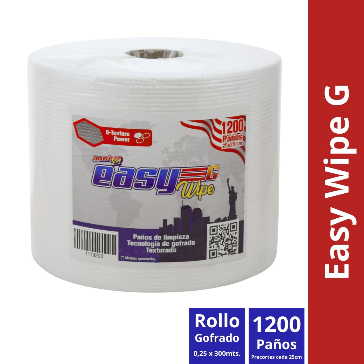 Paños de Limpieza Industrial Easy Wipe G
